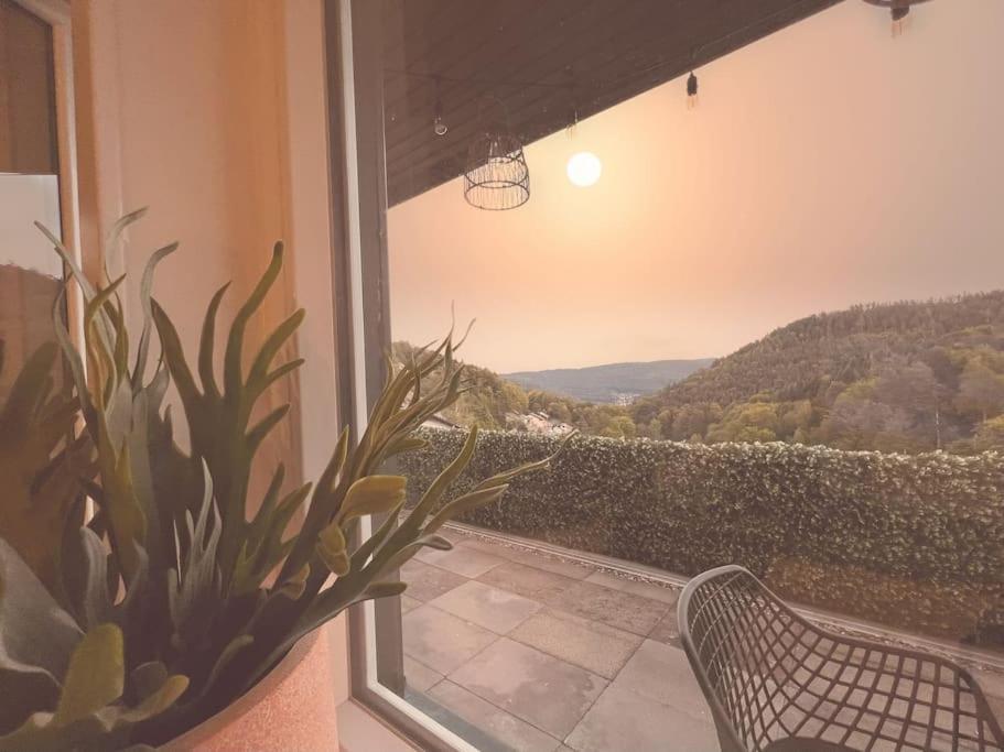 شقة Wohnen Im Schwarzwald Mit Panoramablick باد هيرنالب المظهر الخارجي الصورة